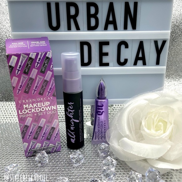 🔥On Sale🆕 UD MAKEUP LOCKDOWN Prime & Set Duo - All Nighter + Primer Potion Set - Picture 14 of 15